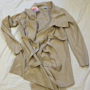 Cardigan wrap sweater